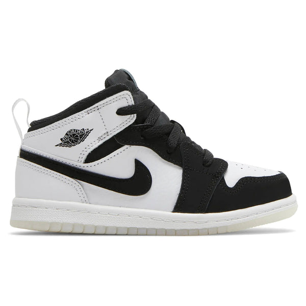 Air Jordan 1 Mid Diamond Shorts (Toddler) sneakers — style DN4322-100 — photo 1 of 5