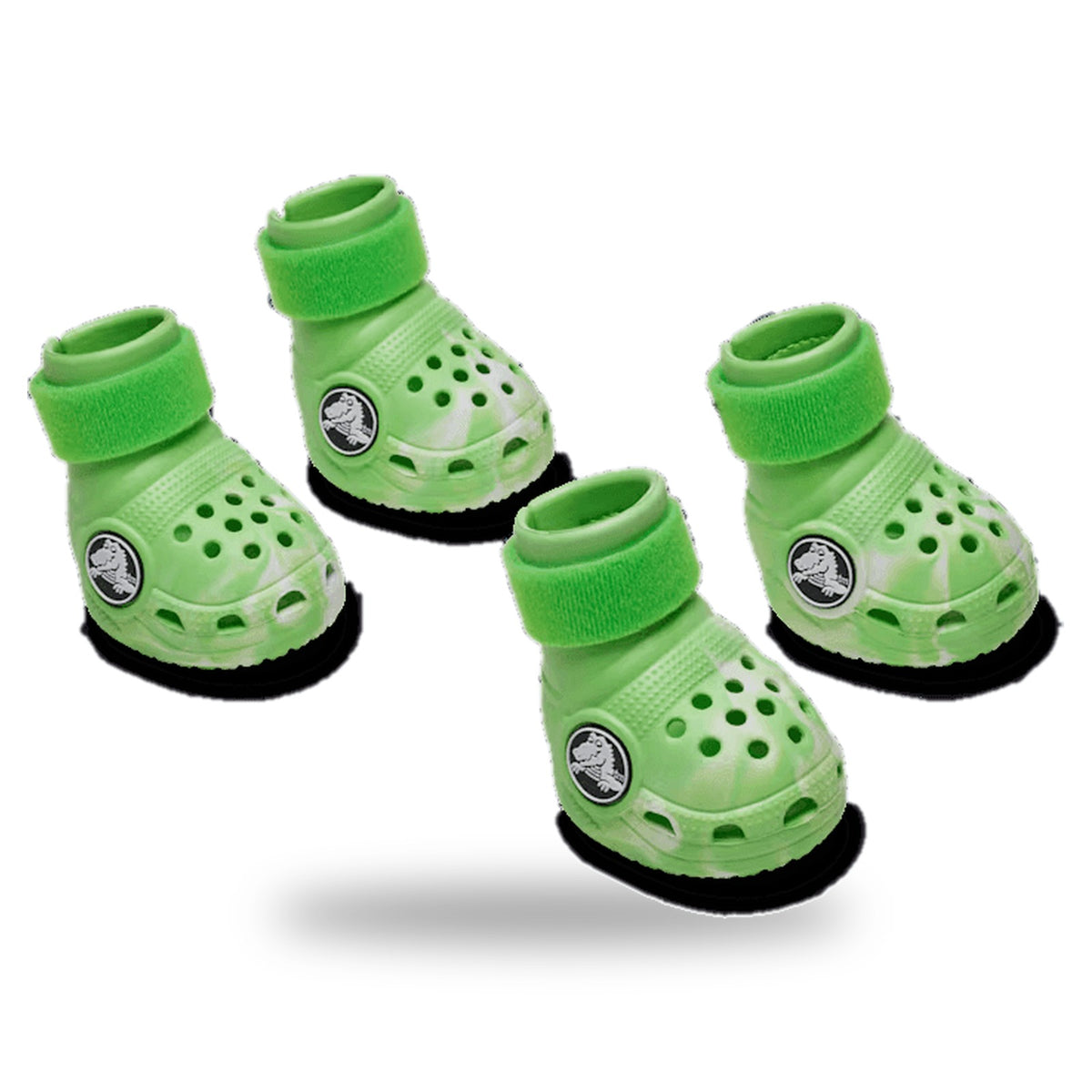 Pet Crocs Dog Boots Green Slime (Croctober)