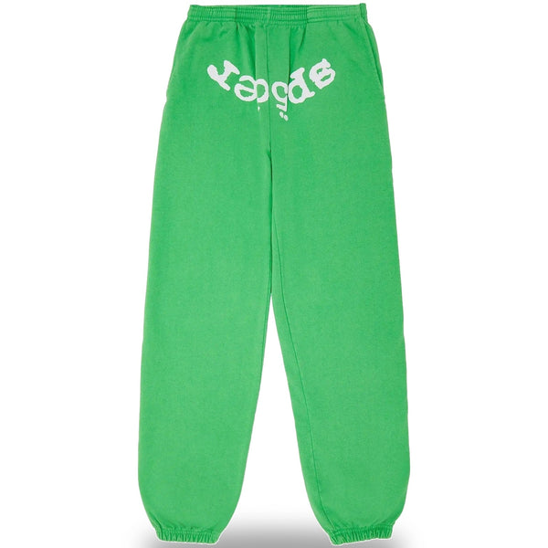 Sp5der Legacy Web Sweatpants Green