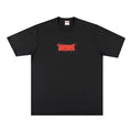 T-shirt Supreme con logo a scatola Ralph Steadman Nero