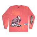 Travis Scott O2 Live Long-Sleeve Pink Tie-Dye