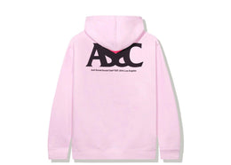 Anti Social Social Club Negativer Raum Kapuzenpullover Pink