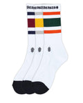 Chrome Hearts 3 Pack Sport Socks White