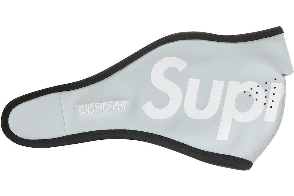 Supreme WINDSTOPPER Facemask Light Grey-Supra Sneakers-$120.00