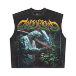 Godspeed 420 Indoor VVS Sleeveless T-Shirt Grey Wash - Image 1