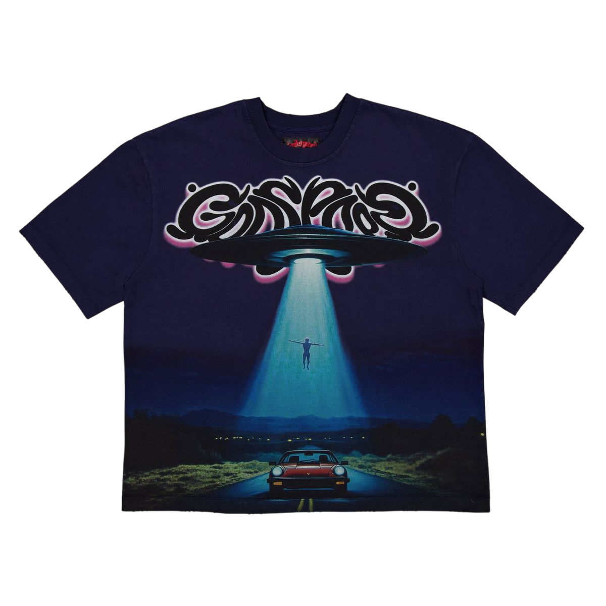 Godspeed O.B.E Abduction T-Shirt Navy