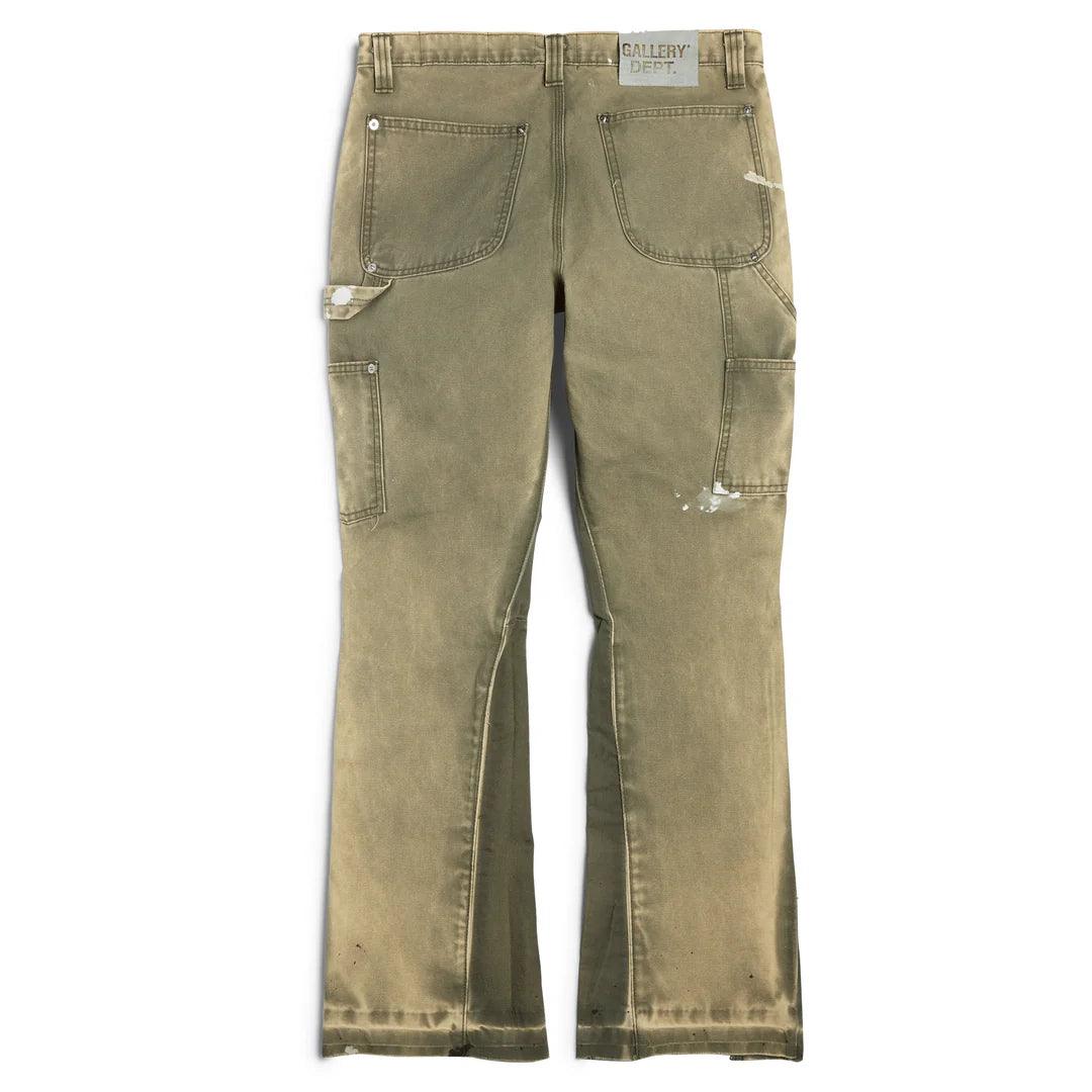 Gallery Dept. La Flare Carpenter Denim Jeans Moss