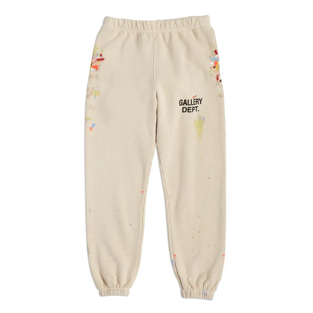 Gallery Dept. Painted Logo Sweatpant Natural