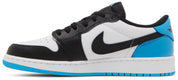 Air Jordan 1 Retro Low OG Black Dark Powder Blue (GS)