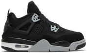 Air Jordan 4 Retro Black Canvas (GS)