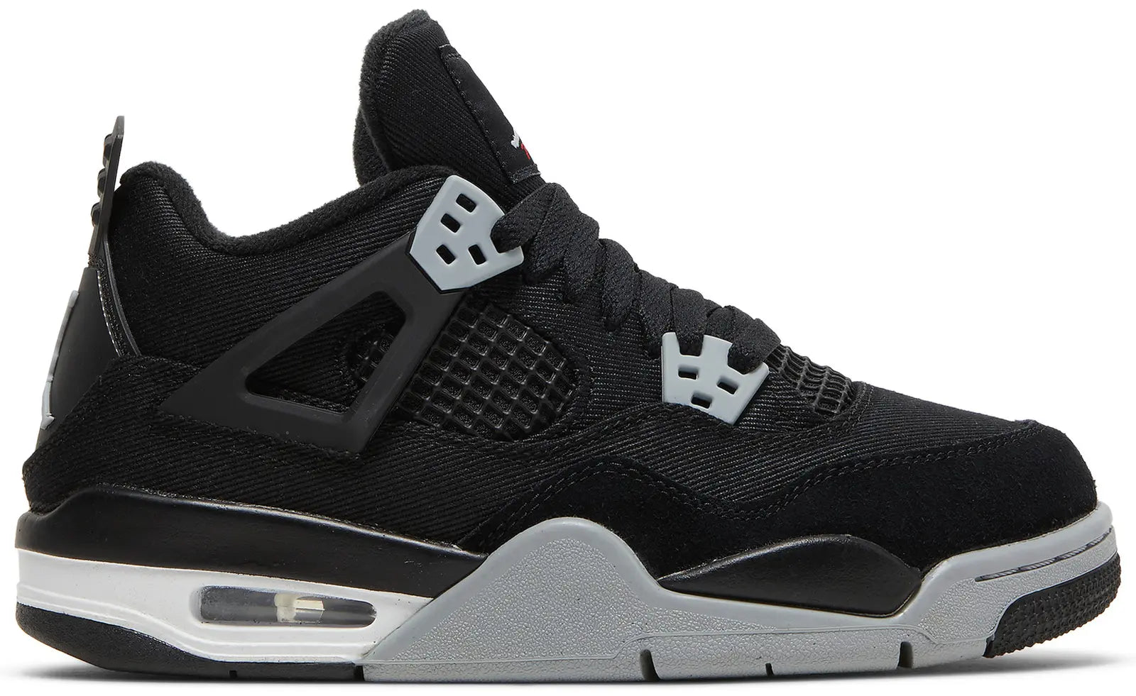 Air Jordan 4 Retro Black Canvas (GS)