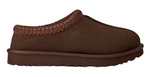 Brown slip-on shoe with textured band on a white background - Image 1
