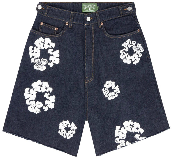 Denim Tears The Cotton Wreath Jean Short Raw Selvedge