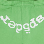 Sp5der Legacy Web Sweatpants Green - Image 3