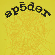 Sp5der Legacy Web Hoodie Yellow