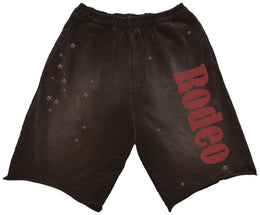 Sp5der x Cactus Jack Days Before Rodeo Shorts Braun