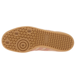 Close-up of a shoe sole with a textured pattern on a white background - Image 5