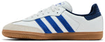 Adidas Samba OG White Royal Blue Night Indigo (Women's) - Image 3