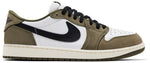 Air Jordan 1 Retro Low Medium Olive Summit White Sail Black - Image 1