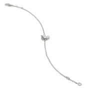 Van Cleef & Arpels Frivole bracelet, mini model 18K white gold, Diamond