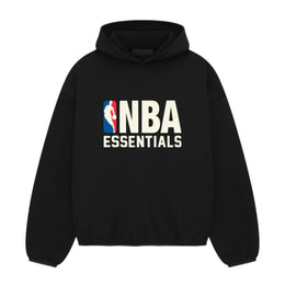 Fear of God Essentials NBA Hoodie Schwarz
