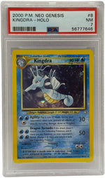 2000 Pokémon Neo Genesis Kingdra Holo 8/111 PSA 7 NEAR MINT - Image 1