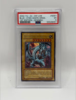2002 Yu-Gi-Oh! LOB Blue Eyes White Dragon 1st Edition Spanish #S001 - PSA 5 (LDD-S001) - Image 3