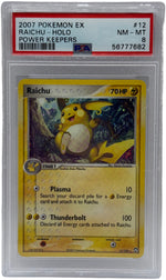 2007 Pokémon Ex Power Keeps Raichu Holo 12/108 PSA 8 NEAR MINT - MINT - Image 1