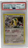 2017 Pokémon League Crimson Invasion Regigigas 2nd Place Reverse Holo 84/111 PSA 9 MINT