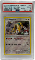 2017 Pokémon League Crimson Invasion Regigigas 3rd Place Reverse Holo 84/111 PSA 9 MINT