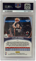 2019 Panini Chronicles Tyler Herro Pink Rookie Card #252 PSA 10 GEM MINT - Image 2