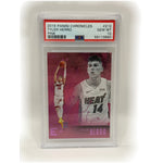 2019 Panini Chronicles Tyler Herro Pink Rookie Card #212 PSA 10 GEM MINT - Image 3