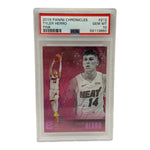 2019 Panini Chronicles Tyler Herro Pink Rookie Card #212 PSA 10 GEM MINT - Image 1