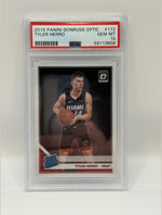 2019 Panini Donruss Optic Tyler Herro Base Rookie Card #172 PSA 10 GEM MINT - Image 3