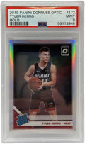 2019 Panini Donruss Optic Tyler Herro Holo Rookie Card #172 PSA 9 MINT