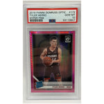 2019 Panini Donruss Optic Tyler Herro Hyper Pink Rookie Card #172 PSA 10 GEM MINT - Image 3