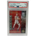 2019 Carta Rookie Panini Illusions Tyler Herro Trophy Collection Rosso /99 #175 PSA 7 Quasi Nuova