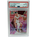 2019 Panini Mosaic Tyler Herro Pink Camo Rookie Card #223 PSA 10 GEM MINT - Image 1