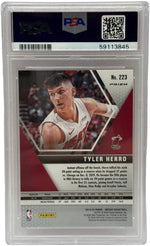 2019 Panini Mosaic Tyler Herro Pink Camo Rookie Card #223 PSA 10 GEM MINT - Image 2