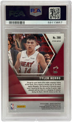 2019 Panini Mosaic Tyler Herro Pink Camo Rookie Card #280 PSA 10 GEM MINT - Image 2