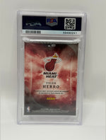 2019 Panini Origins Tyler Herro Jersey Autograph - Red /99 Rookie Card #177 PSA 7 NEAR MINT & AUTO 10 - Image 4
