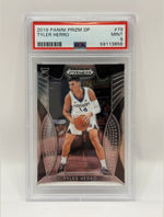 2019 Panini Prizm Draft Picks Tyler Herro Rookie Card #79 PSA 9 MINT - Image 3