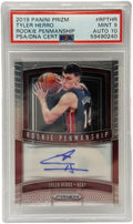 2019 Panini Prizm Tyler Herro Rookie Penmanship #RPTHR PSA 9 MINT & AUTO 10