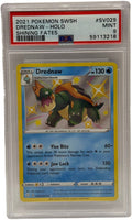 2021 Pokémon Shining Fates Shiny Drednaw Holo SV029/SV122 PSA 9 MINT