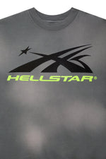 Hellstar Sports Core Logo Gel T-Shirt Grey - Image 3