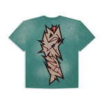 Hellstar Green Crack Print T-Shirt - Image 2
