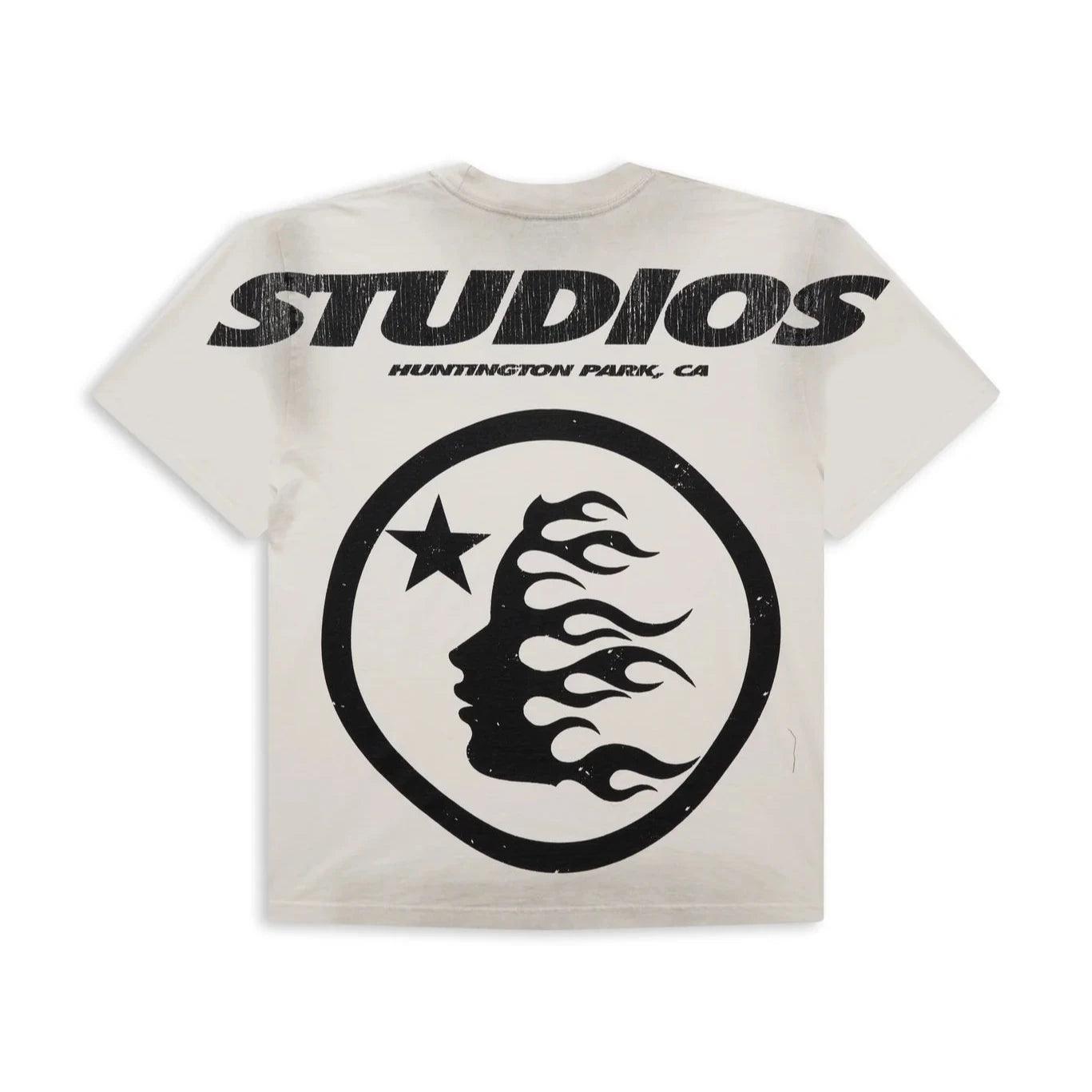 Hellstar Studios Cartoon Logo T-Shirt Gray