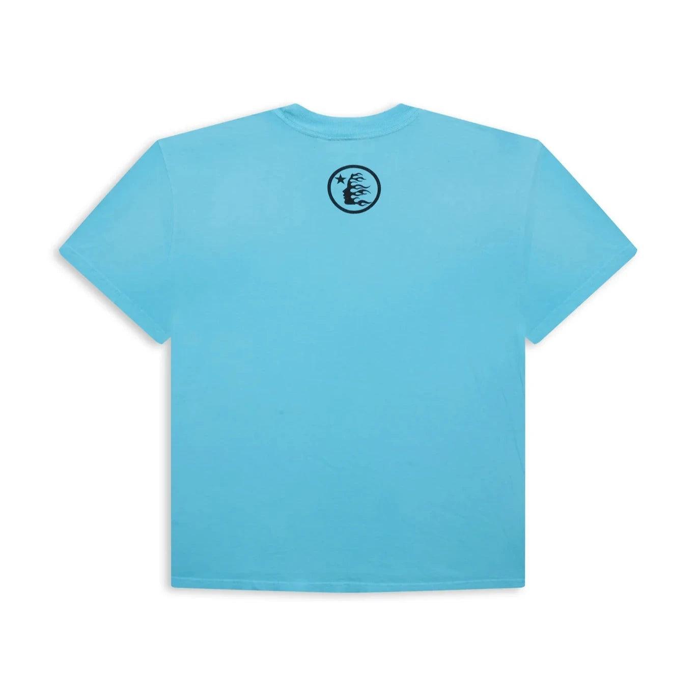 Hellstar Studios Box Logo T-Shirt Blue