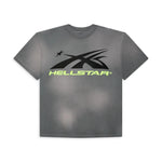 Hellstar Sports Core Logo Gel T-Shirt Grey - Image 1