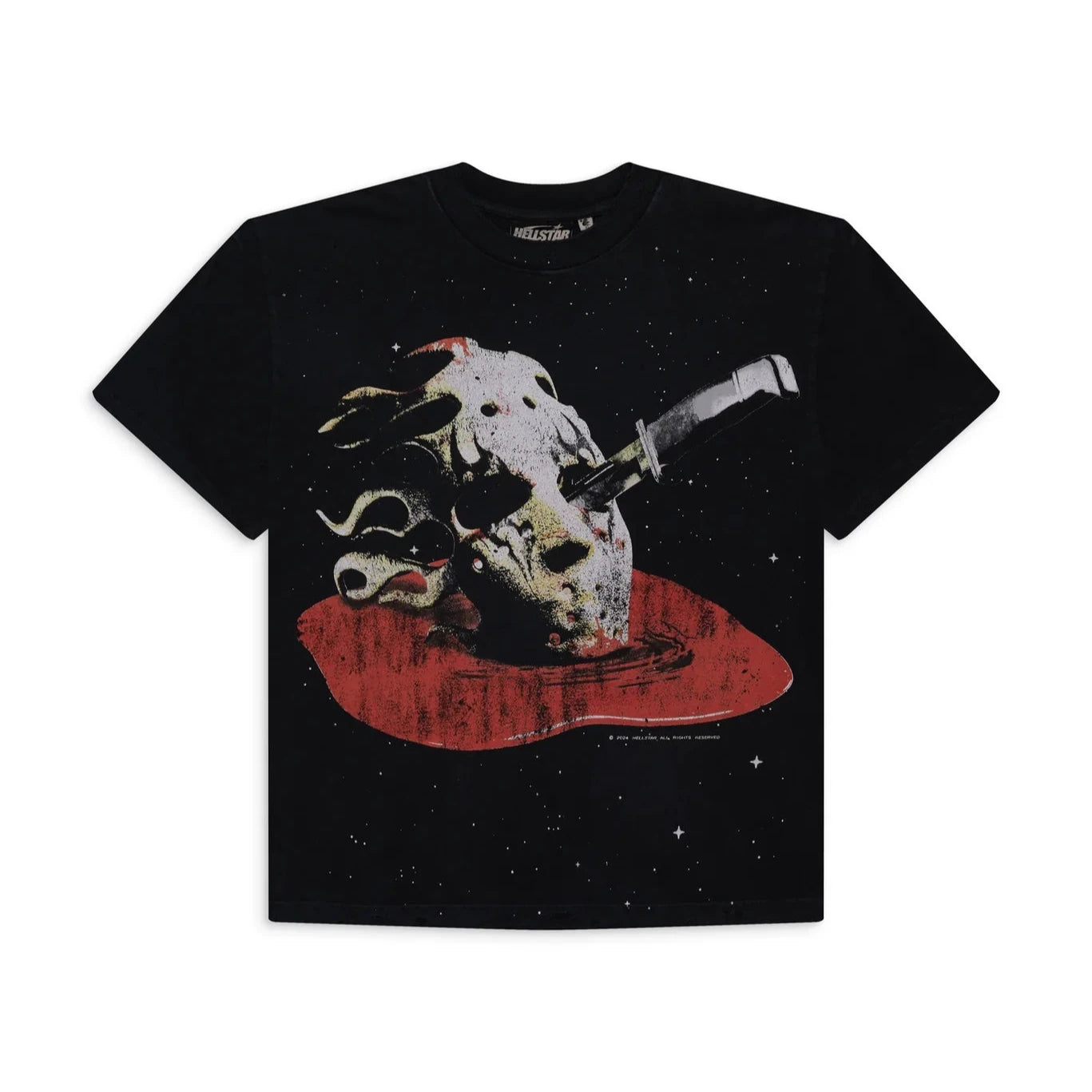 Hellstar Killer Mask T-Shirt Black